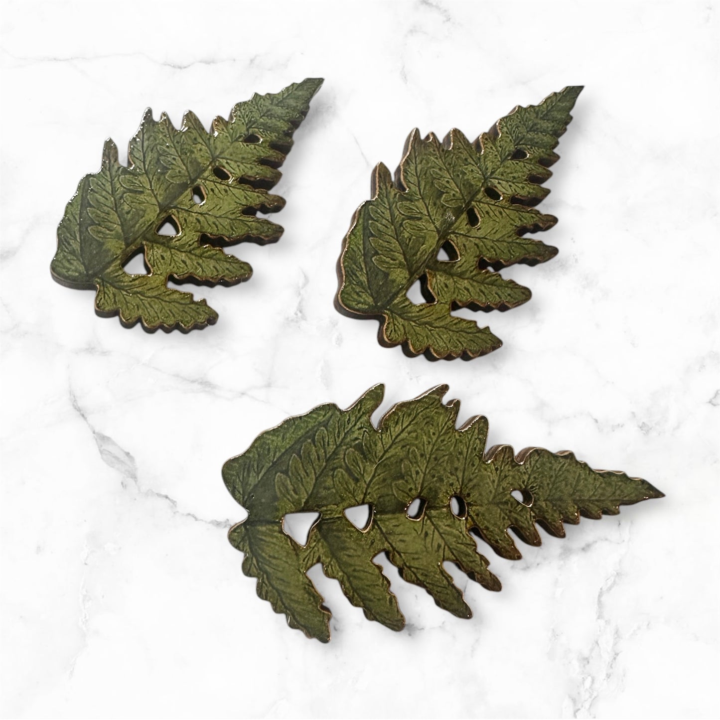 Fern brooch