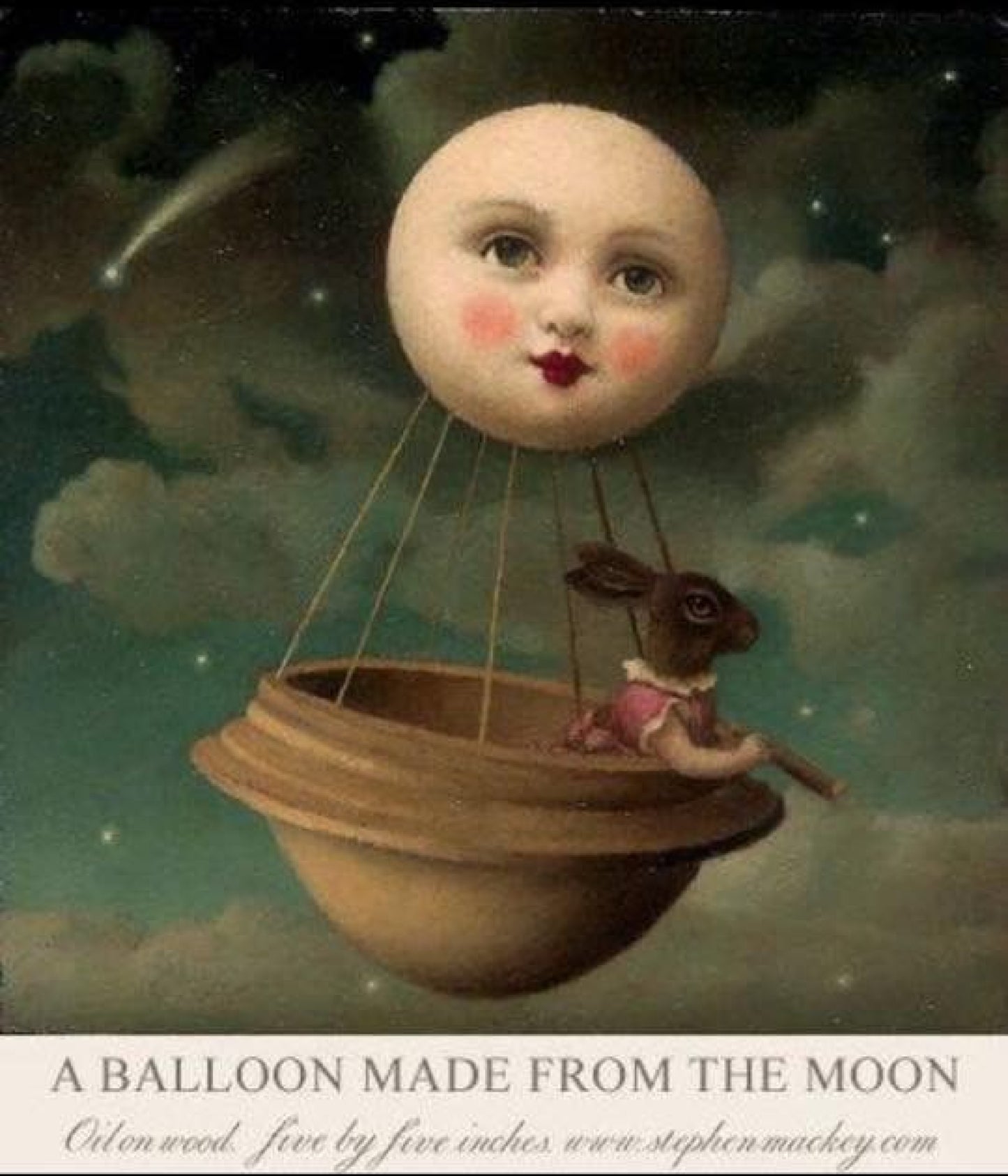 Moon earrings