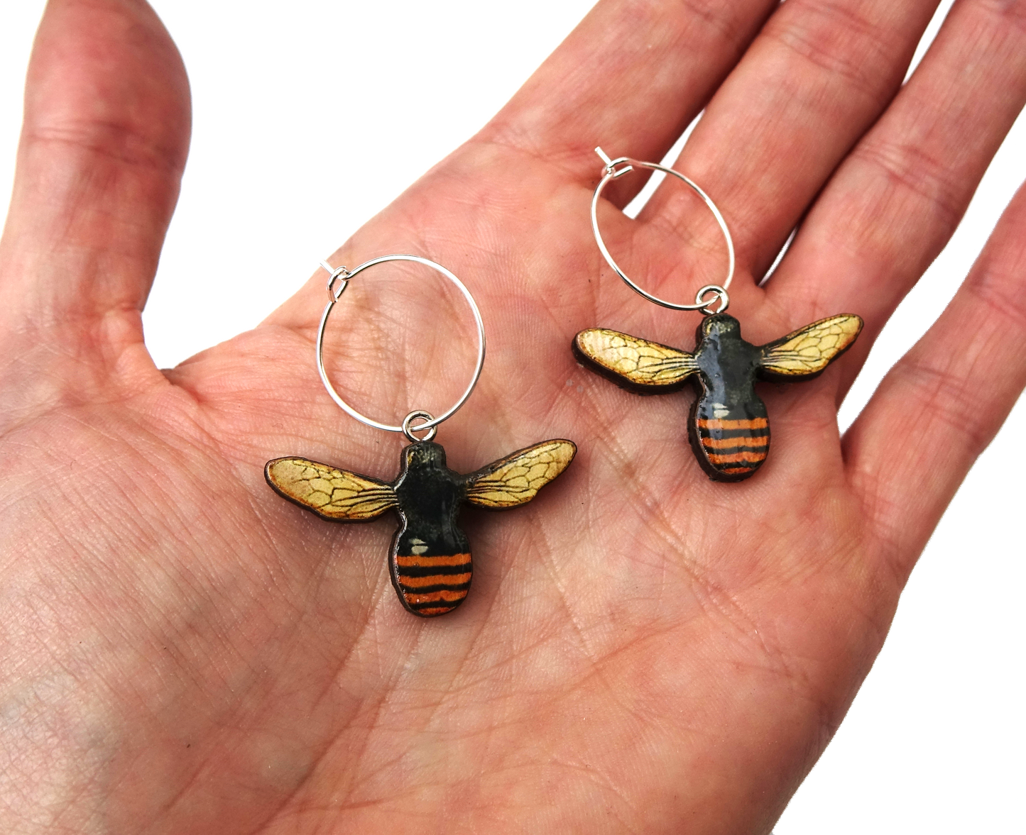 Bee earrings