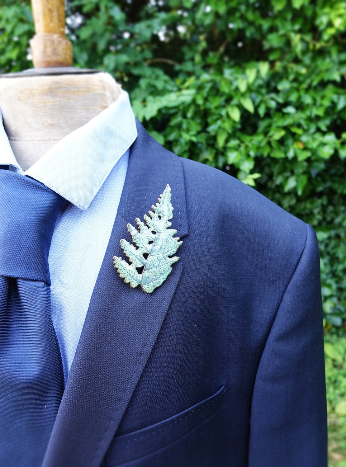 Fern brooch