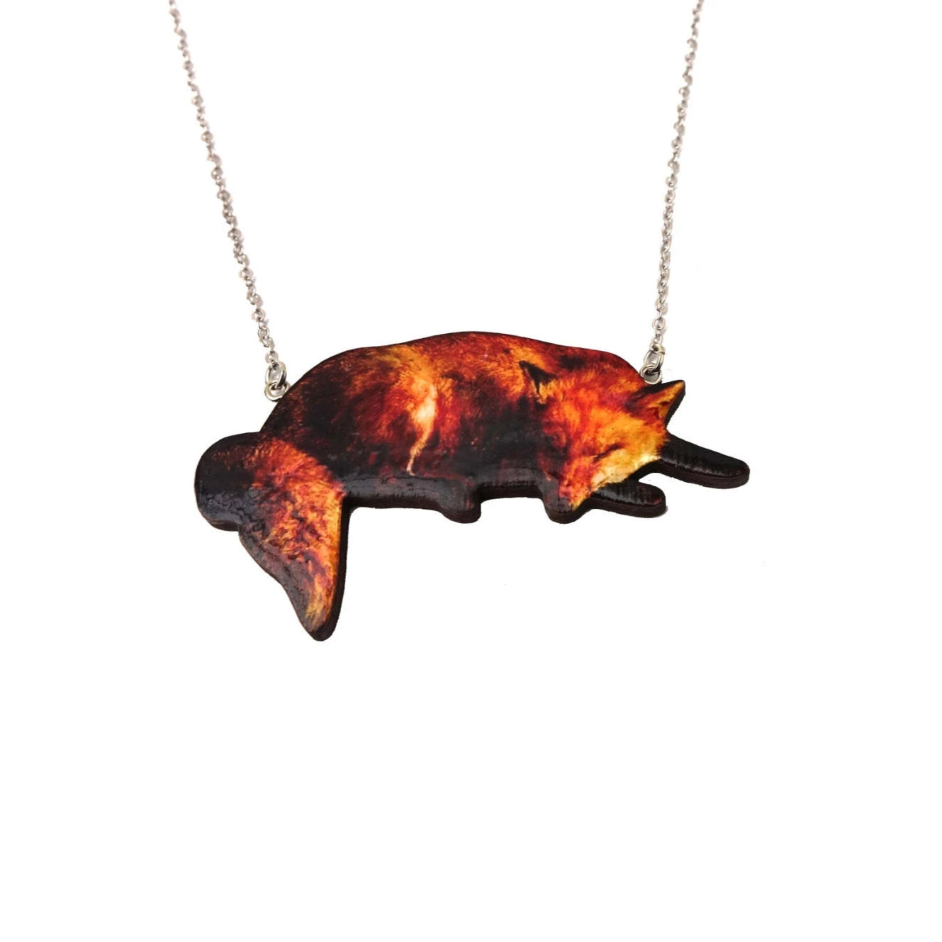 Sleeping Fox necklace