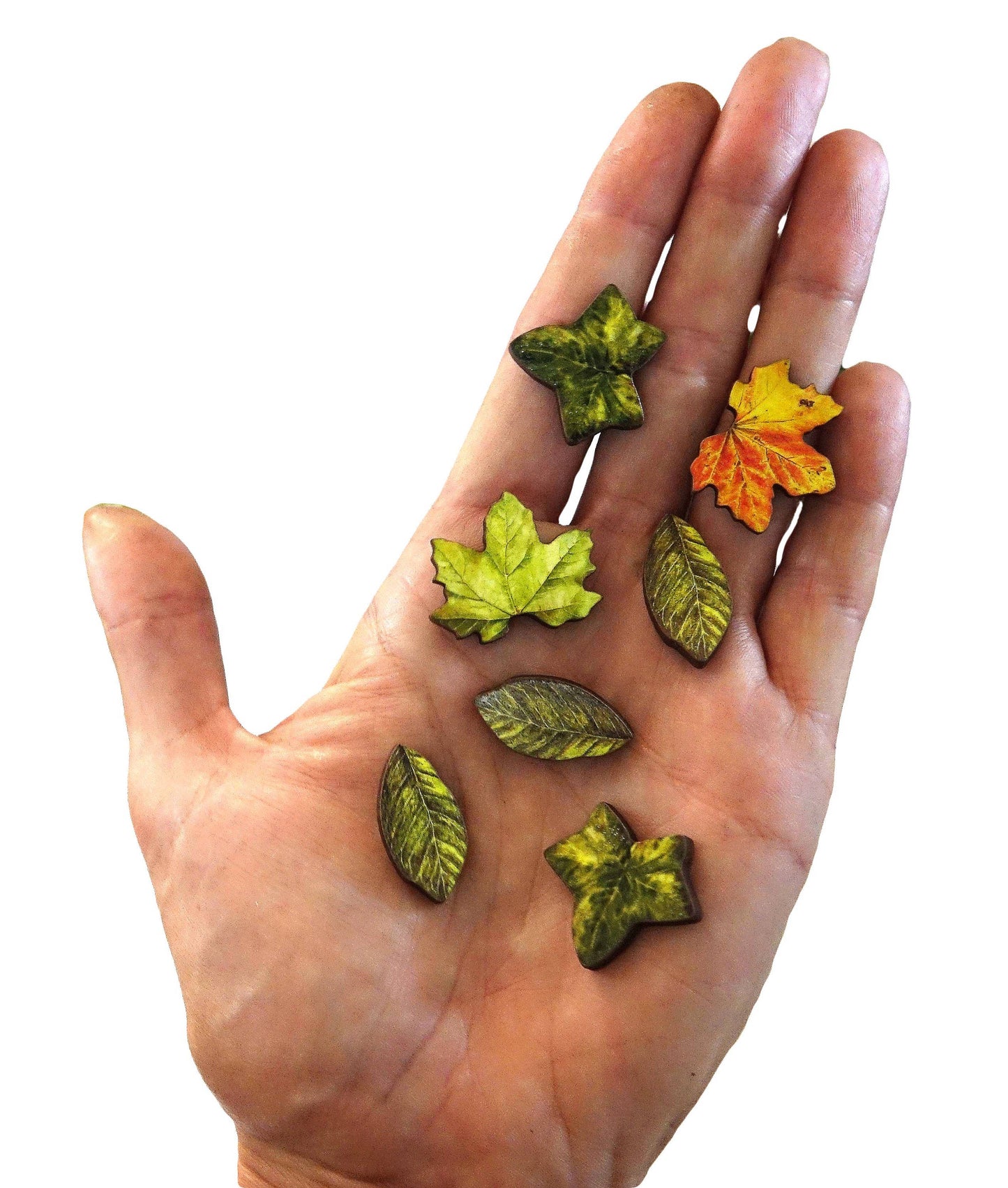 Leaf earrings