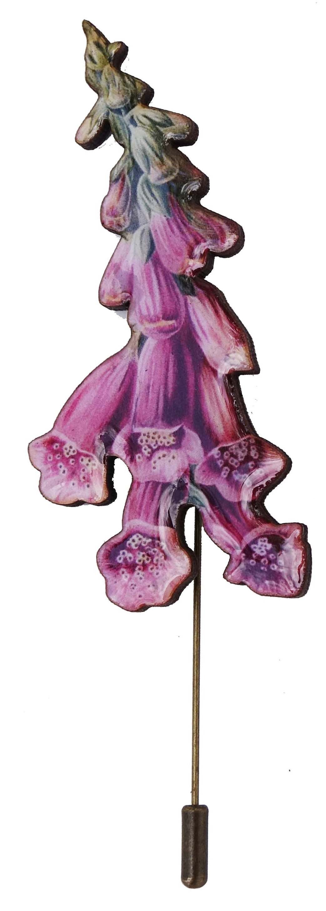 Pink Foxglove necklace