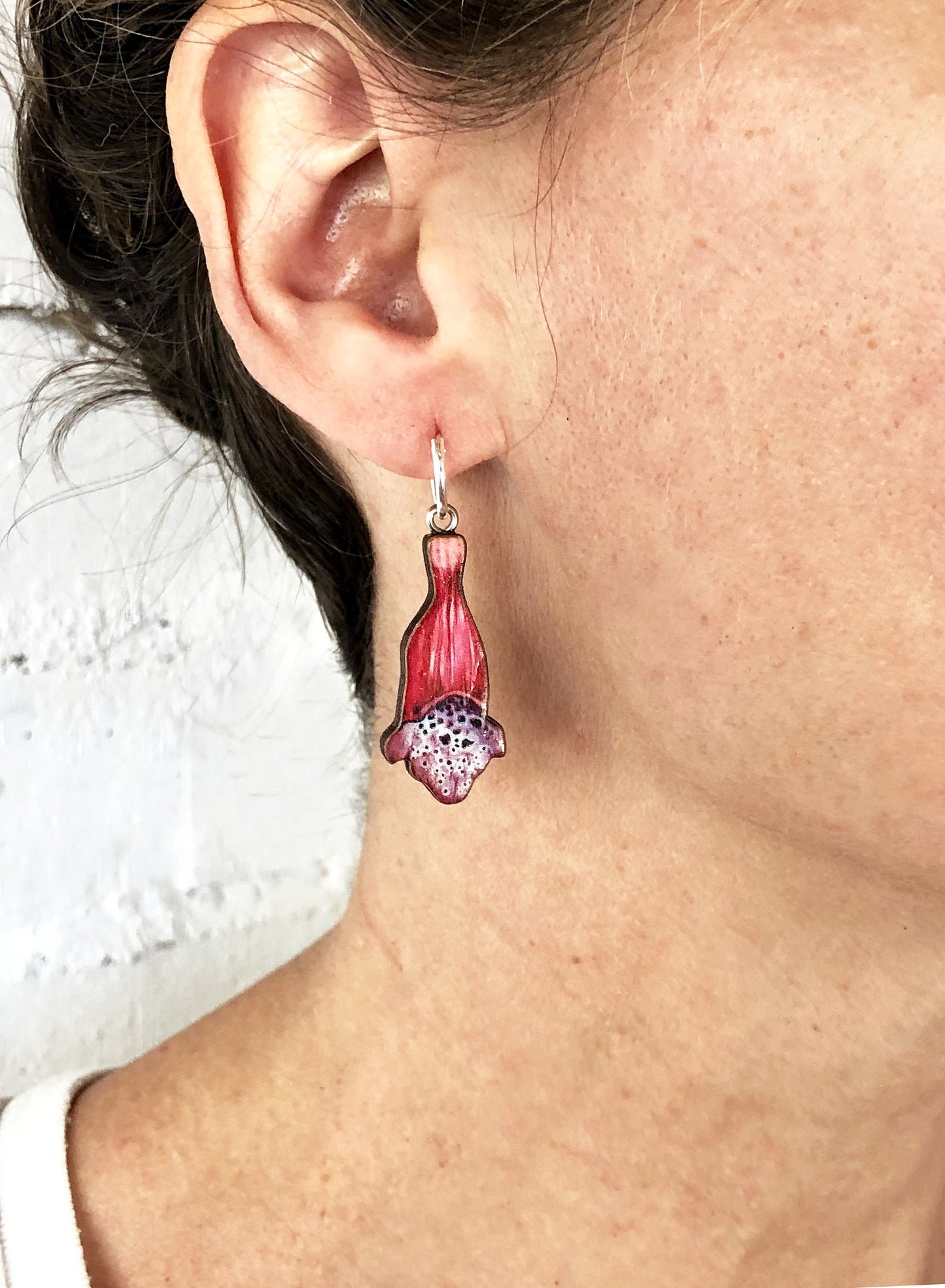 Foxglove earrings