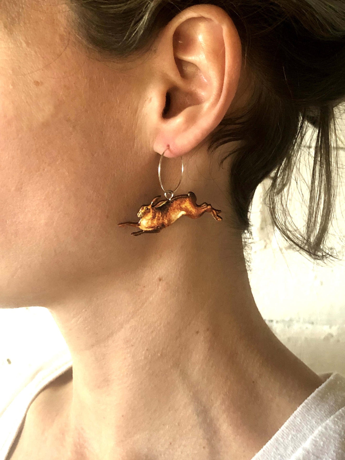 Running hare jewellery