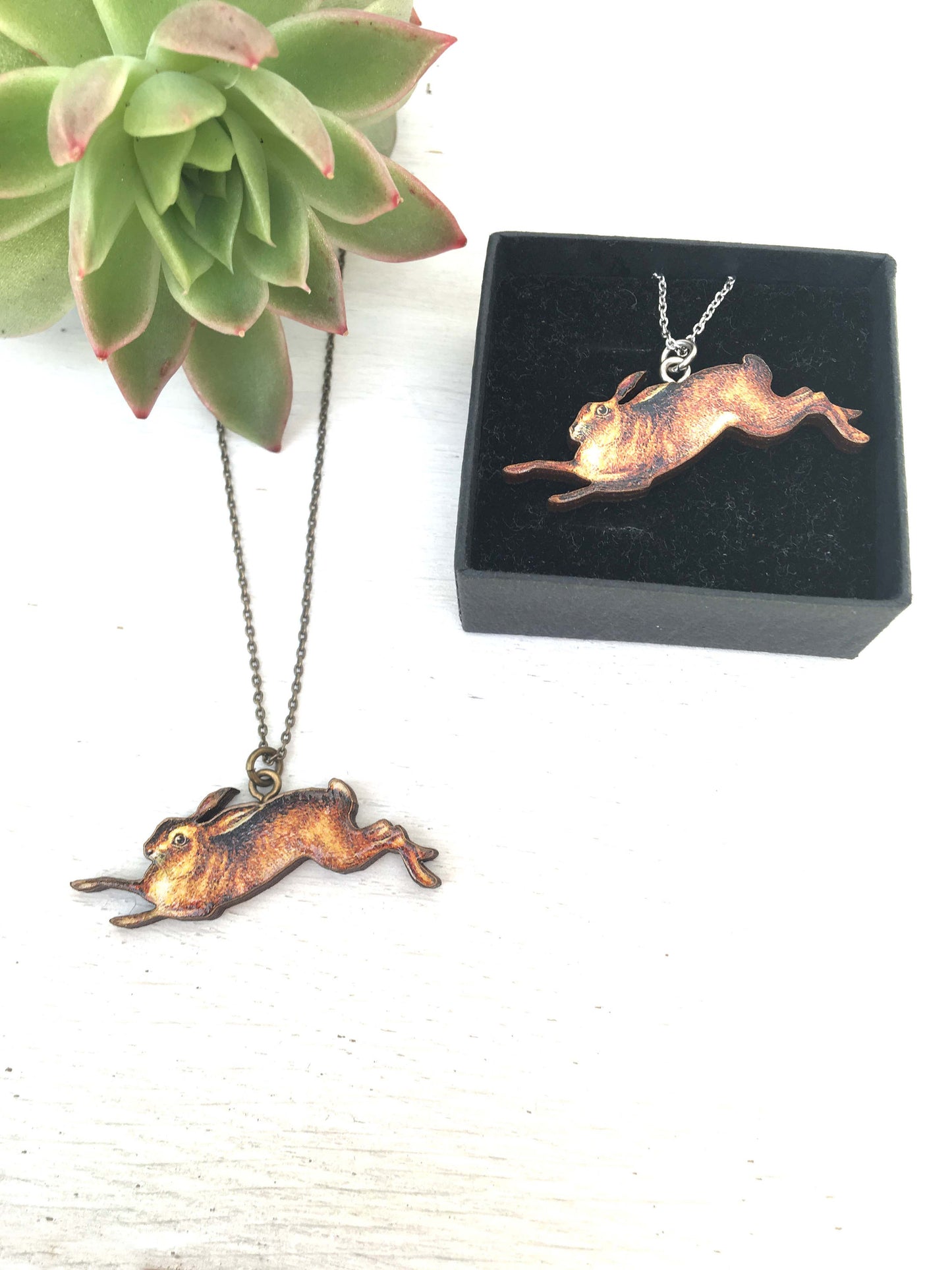 Running hare jewellery