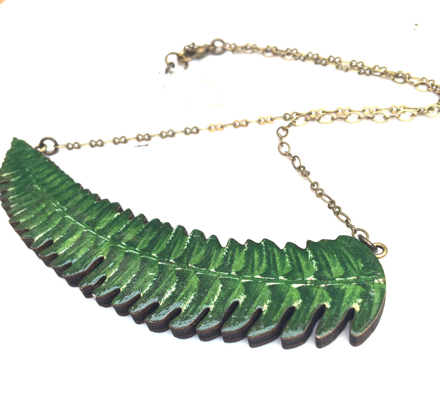 Fern necklace