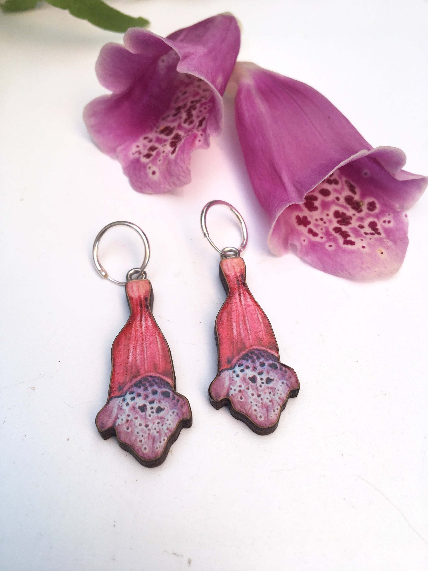 Foxglove earrings