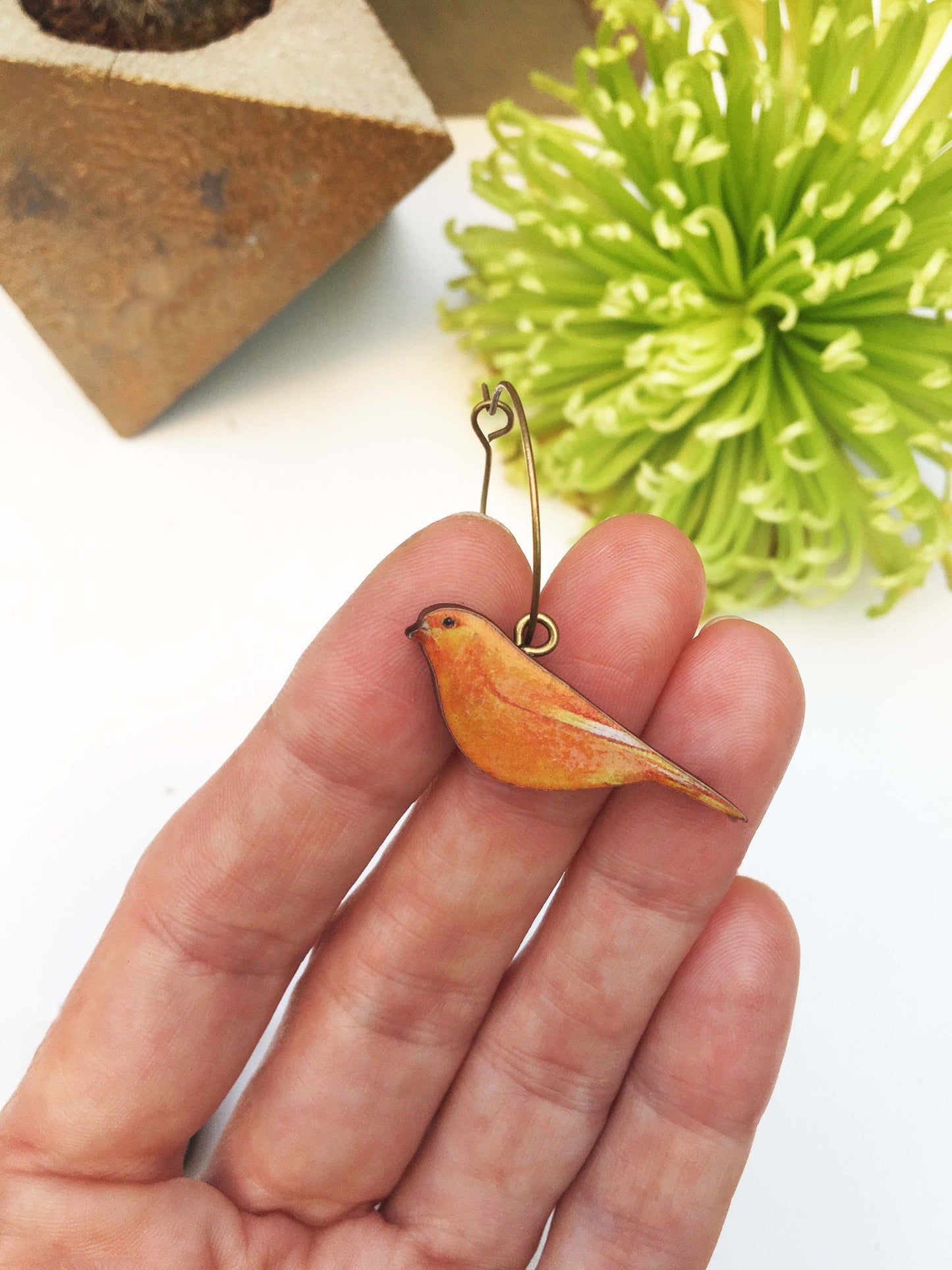 Canary earrings