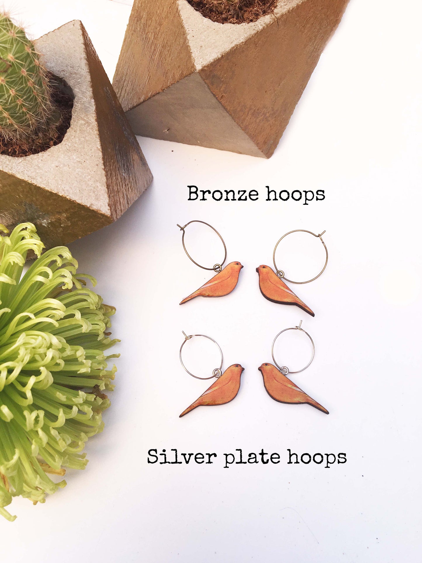 Canary earrings
