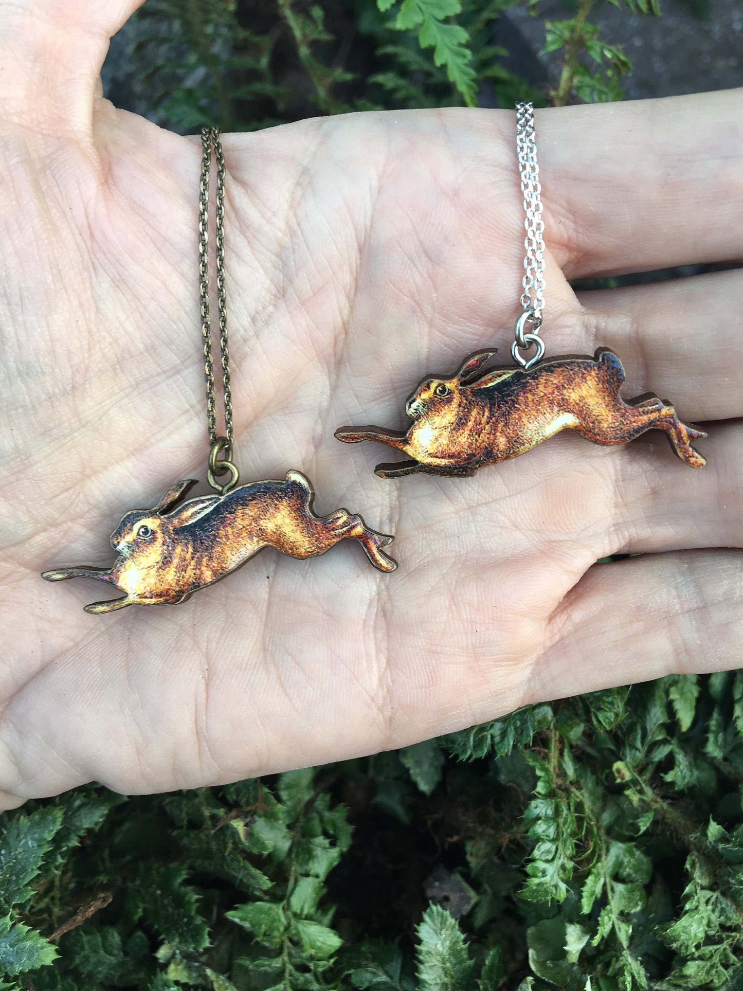 Running hare jewellery