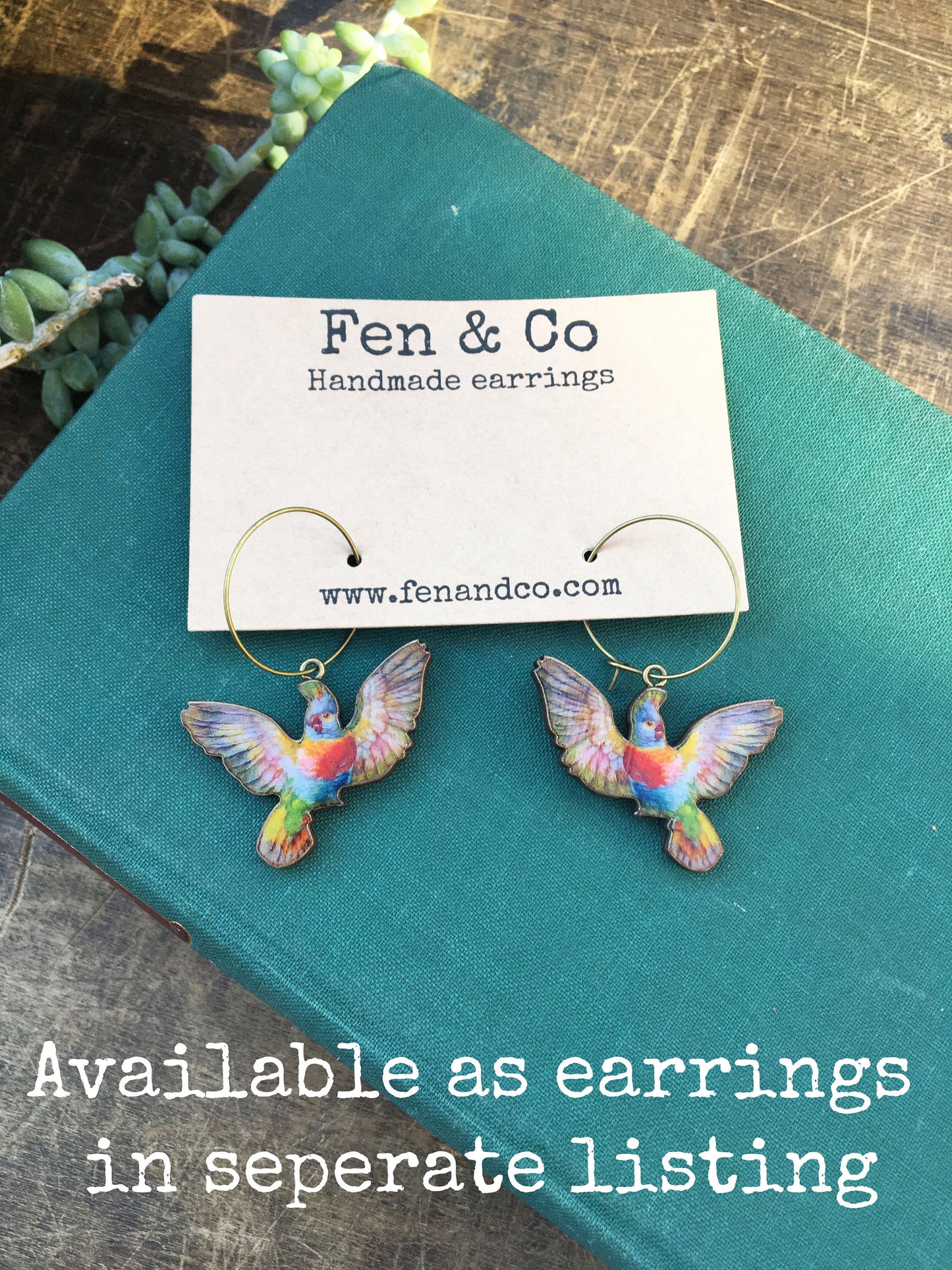 Pink Cockatoo necklace