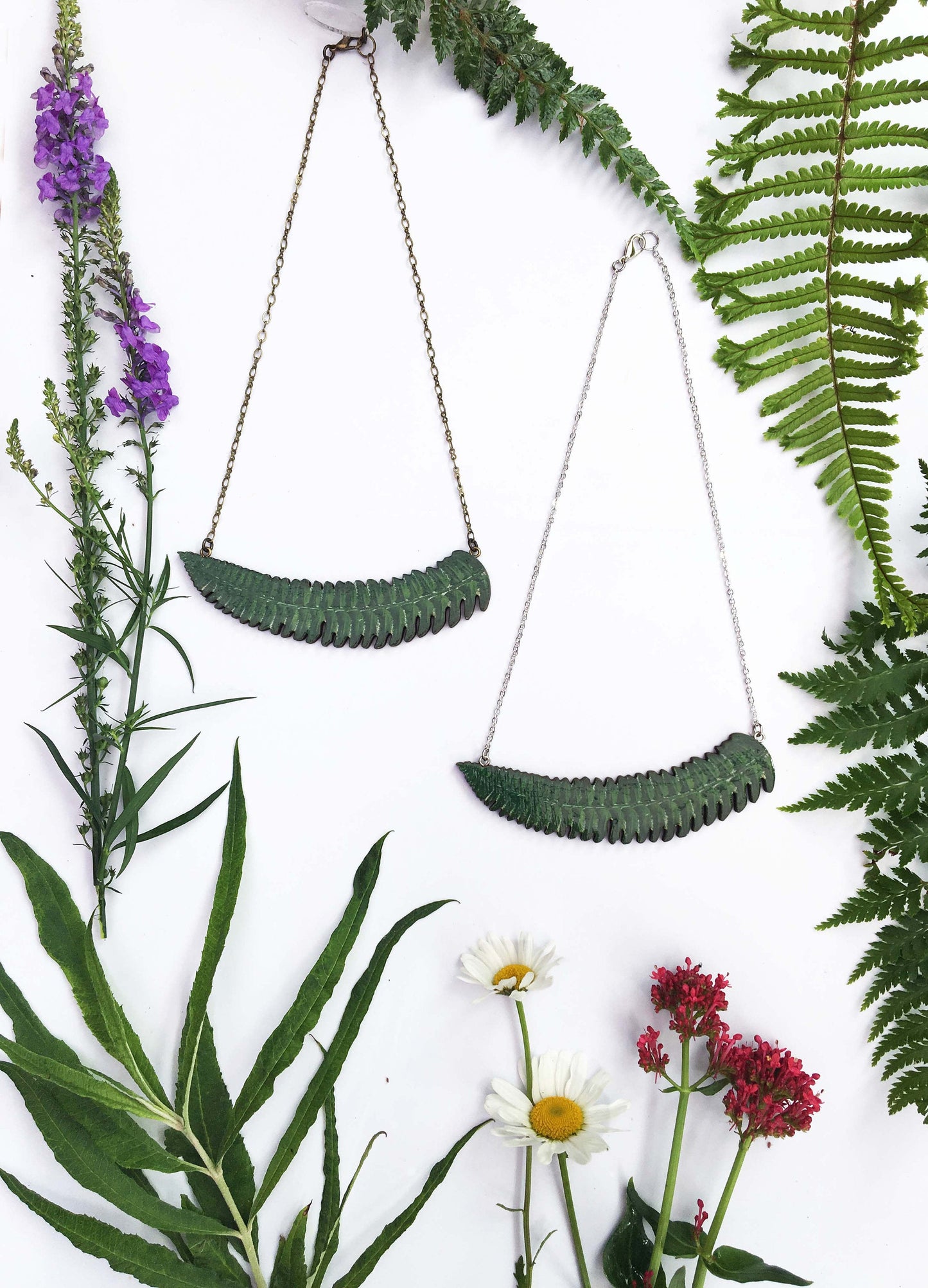 Fern necklace
