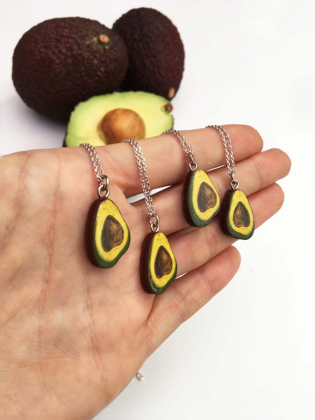 Avocado necklace