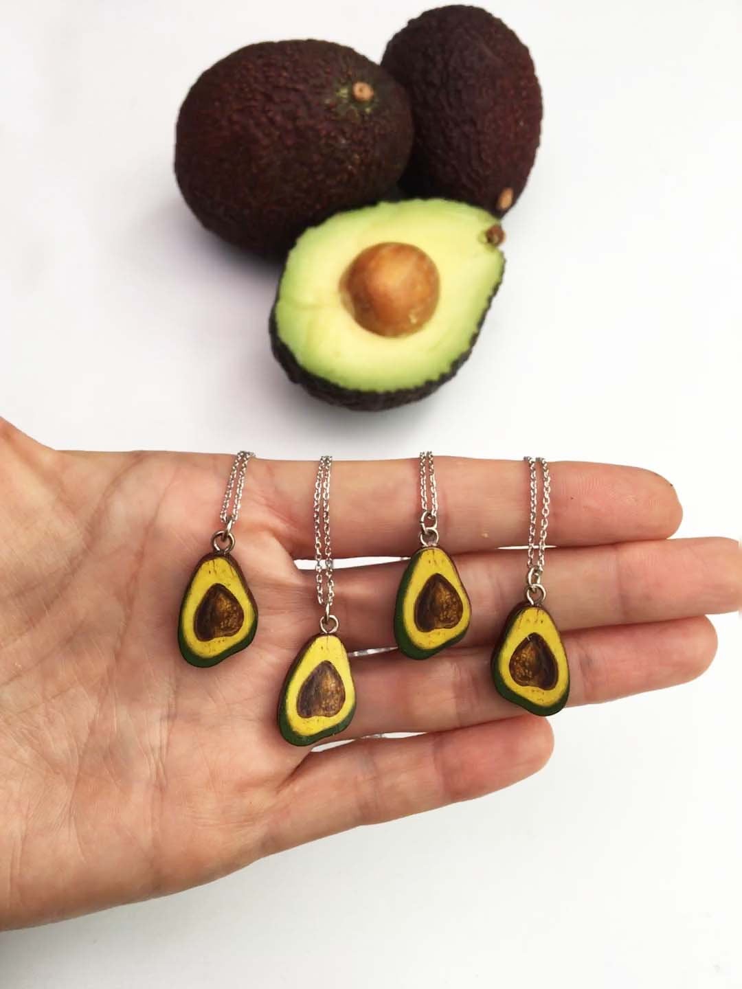 Avocado necklace