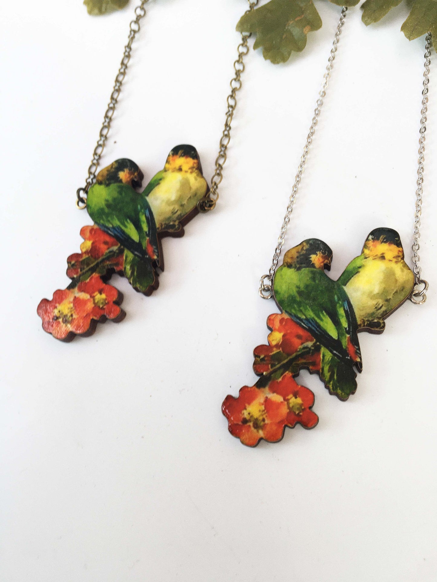 Fairy tale bird necklace