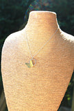 Silver butterfly necklace joy jewelry