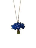 Cornflower earrings OR necklace