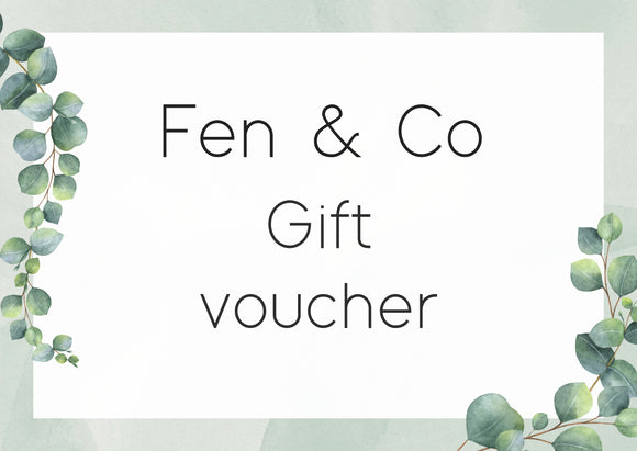 Fen & Co Gift Voucher