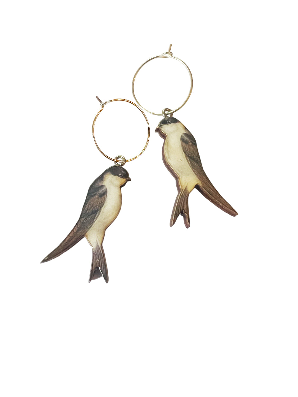 Swallow earrings OR Swallow necklace