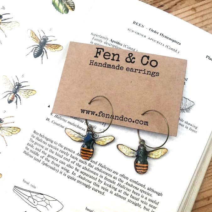 Bee earrings