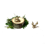 Miniature bronze fox