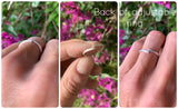 Eco silver Swallow ring
