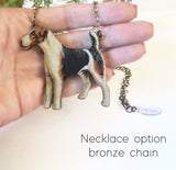 Fox Terrier brooch OR necklace