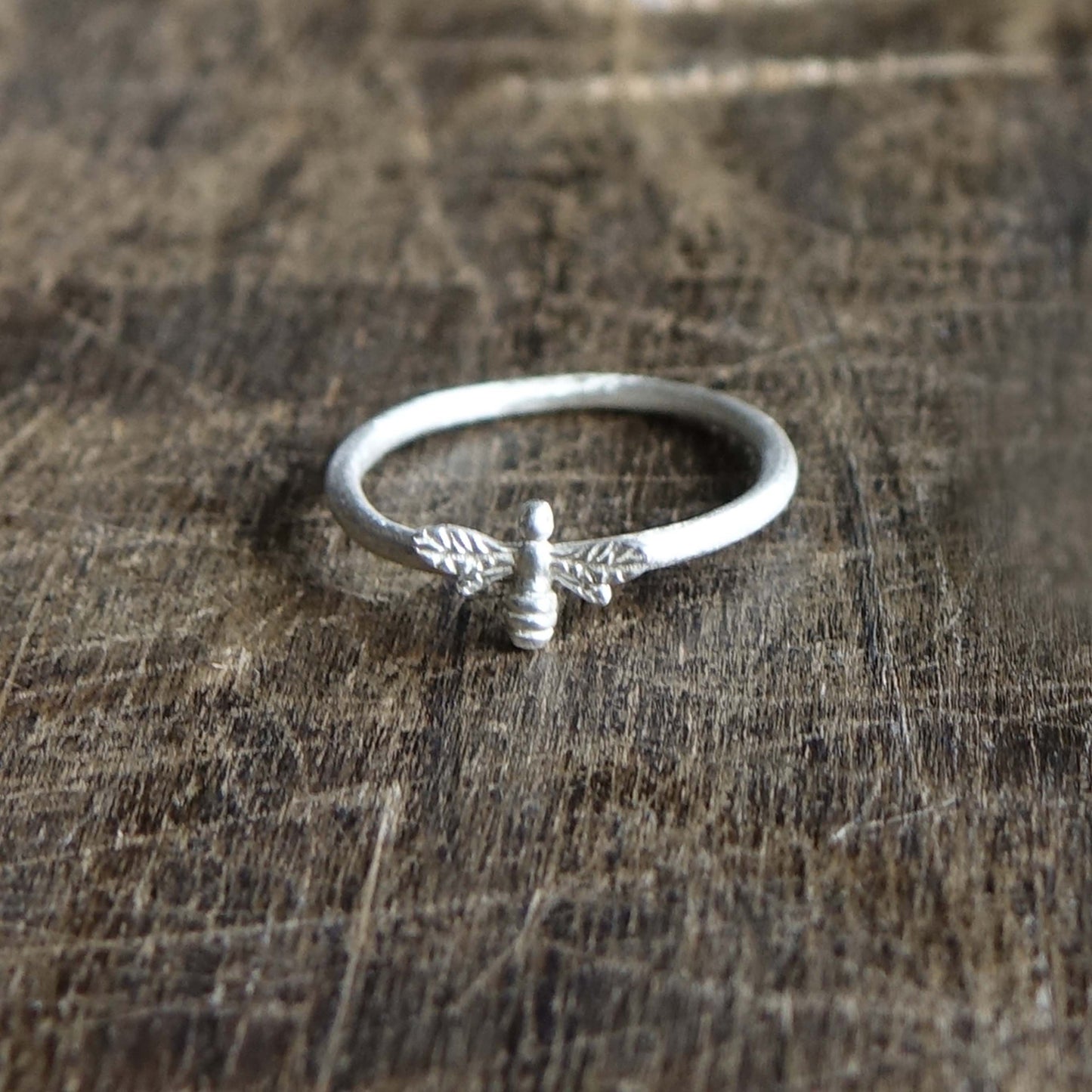 Eco silver Swallow ring