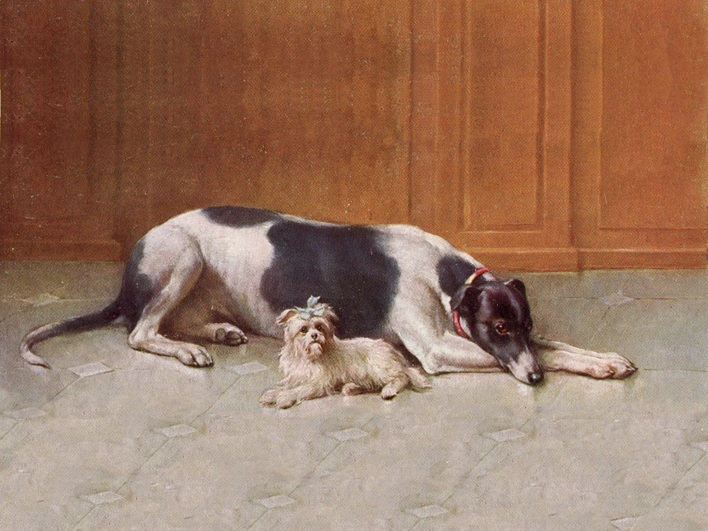 Greyhound Whippet brooch