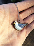 Seagull necklace