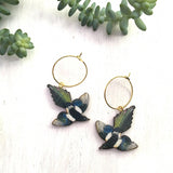 Magpie earrings