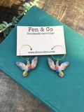Pink Cockatoo earrings