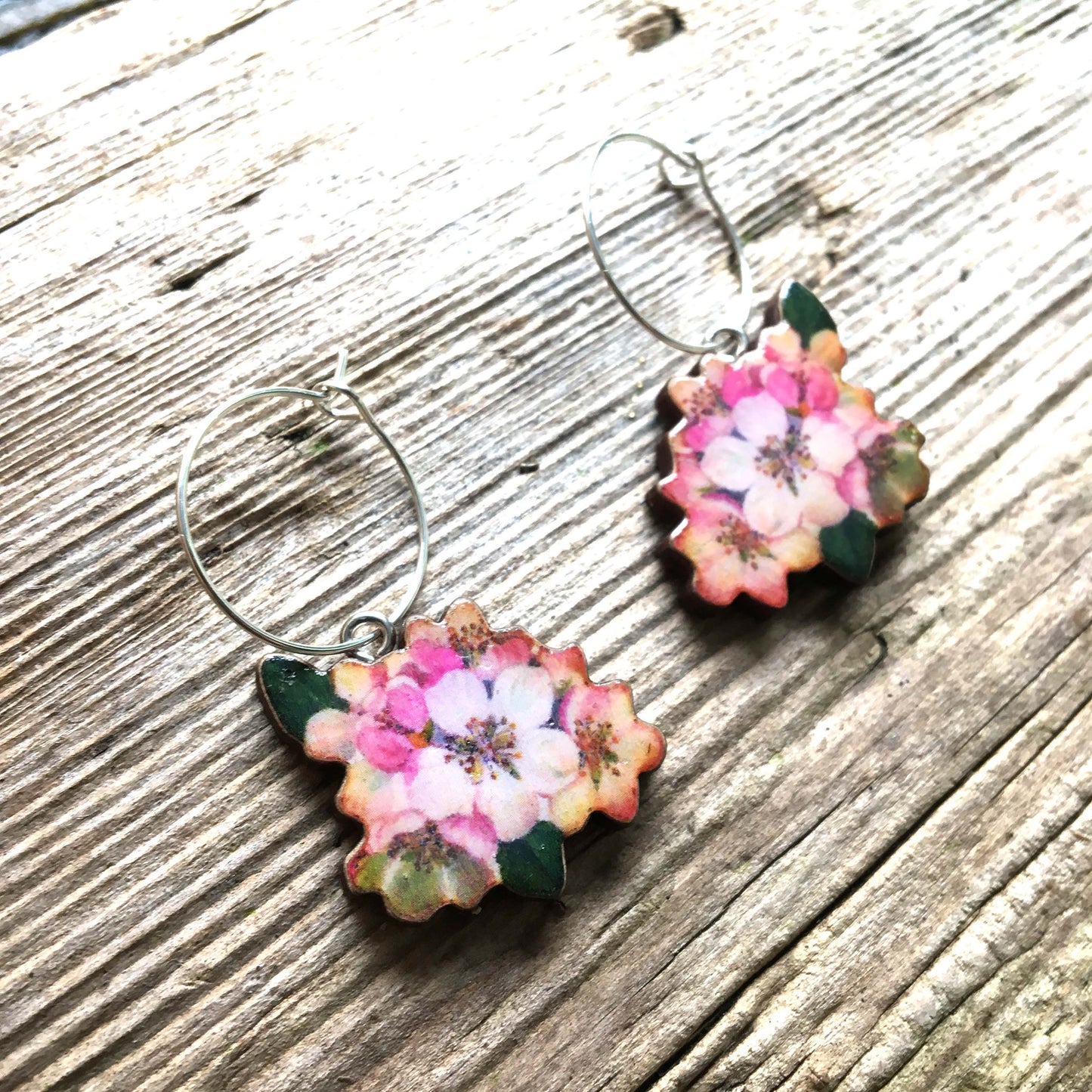 Cherry blossom earrings