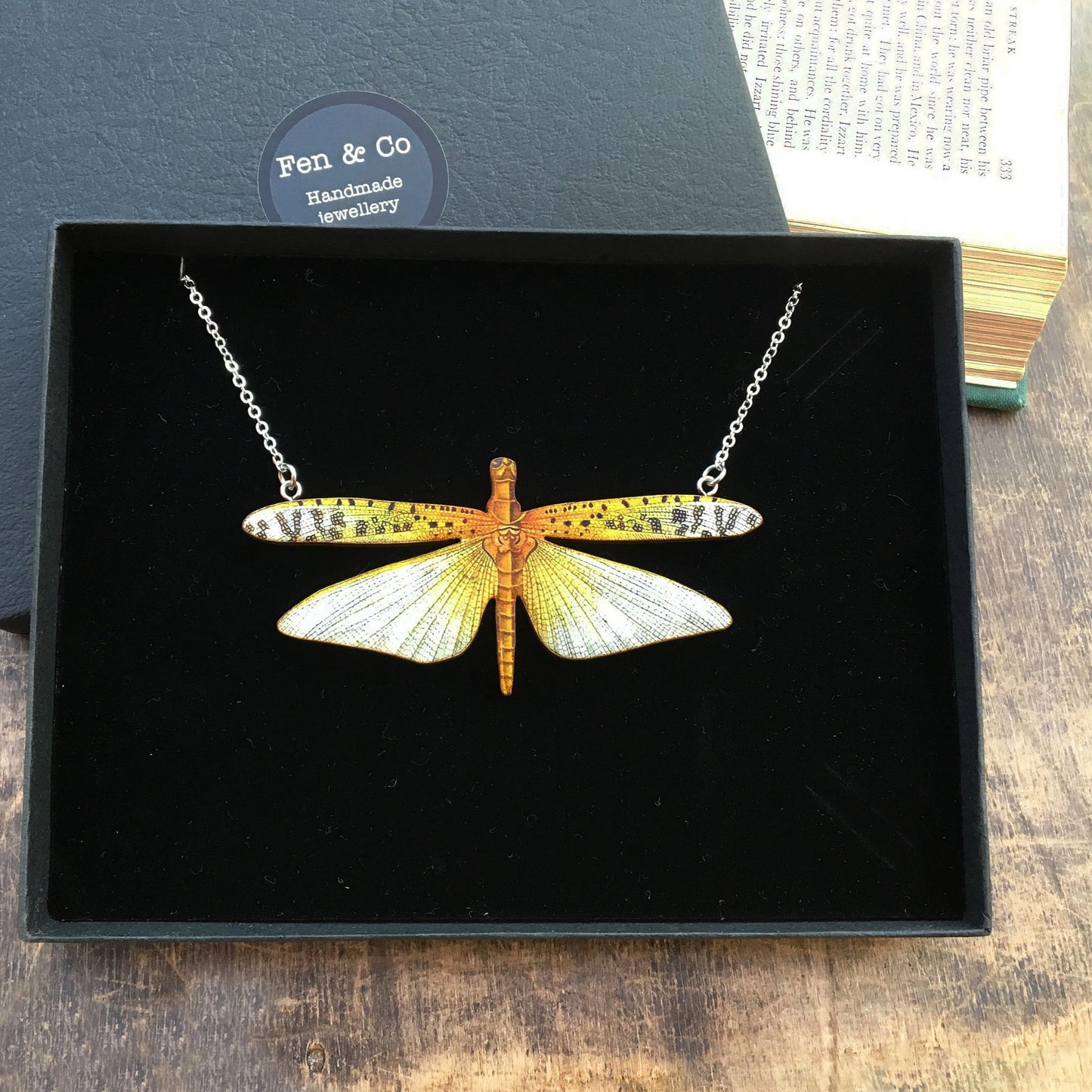 Dragonfly necklace