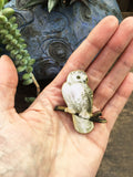 Snowy Owl brooch