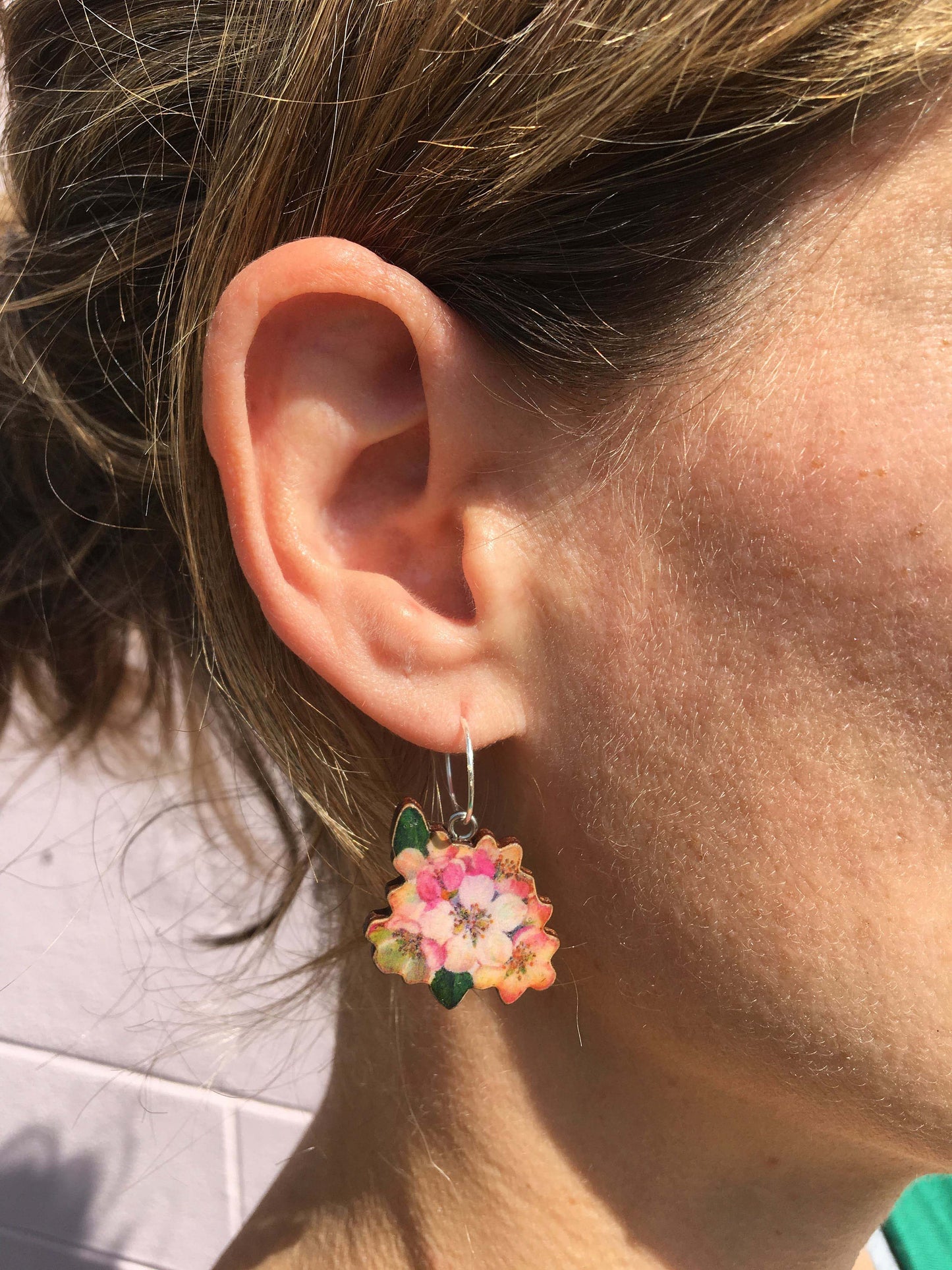 Cherry blossom earrings