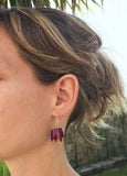 Fritillary earrings