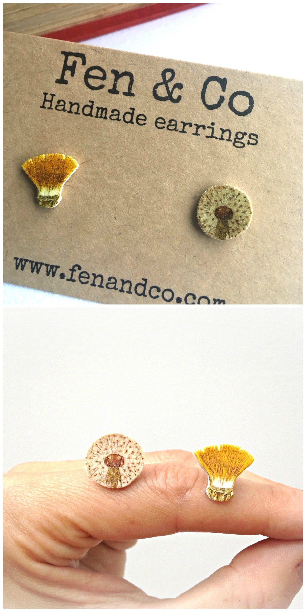 Dandelion lapel pins