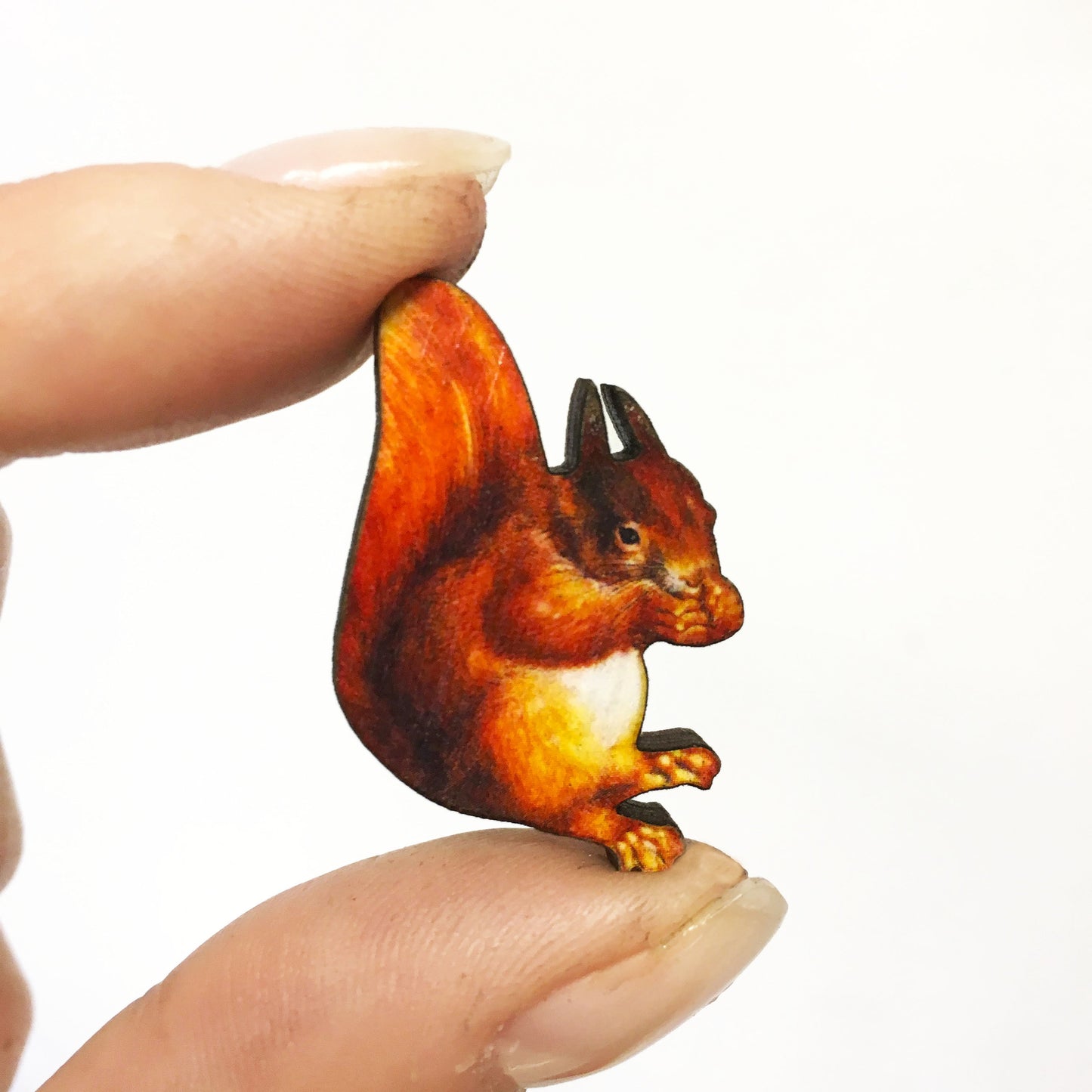 Red squirrel necklace