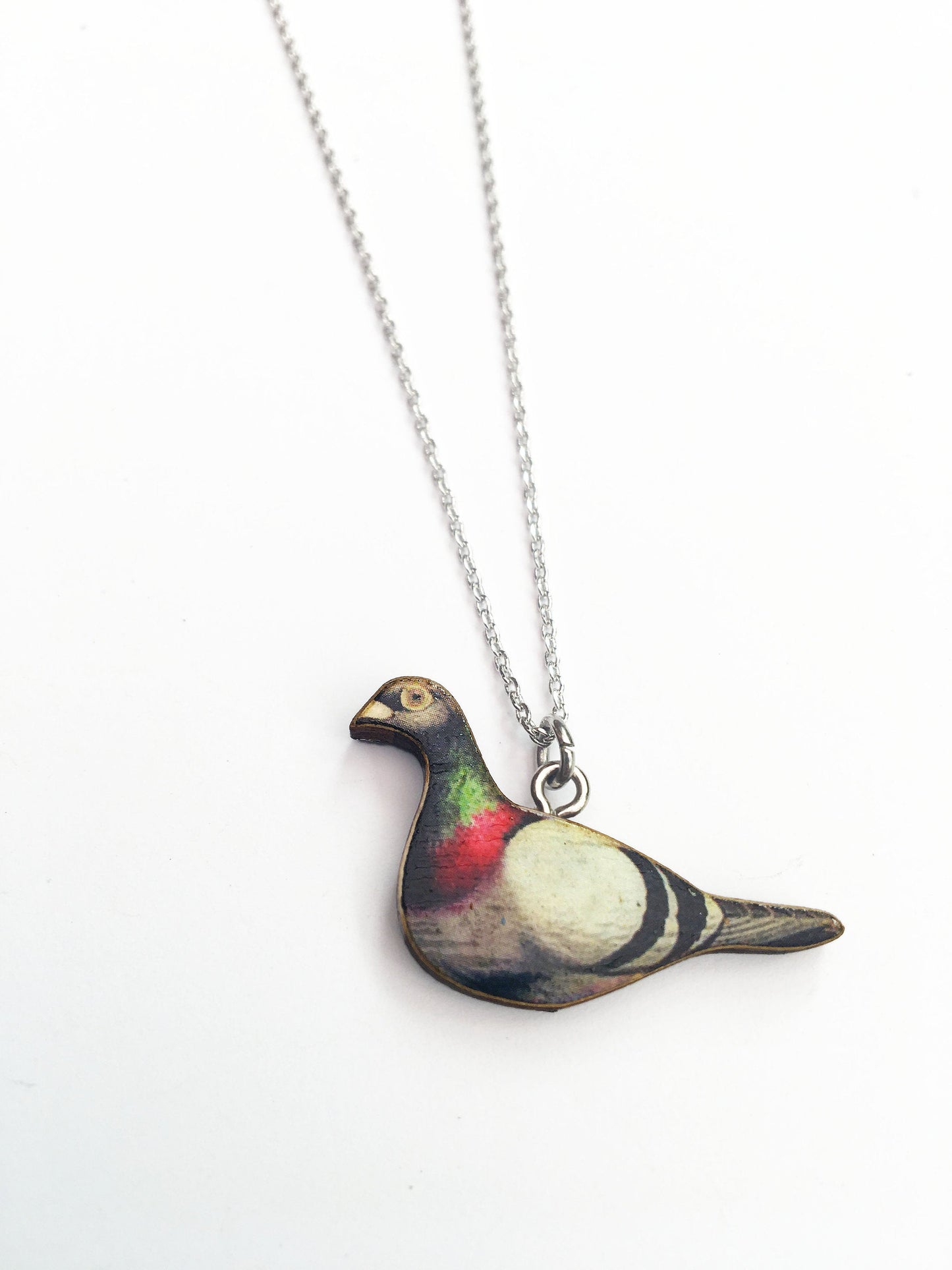 Pigeon necklace